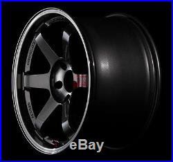 RAYS VOLKRACING TE37SL Forged Wheels 18x9.5J +22 Pressed Graphite from JAPAN