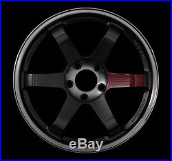 RAYS VOLKRACING TE37SL Forged Wheels 18x9.5J +22 Pressed Graphite from JAPAN