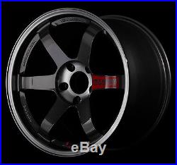RAYS VOLKRACING TE37SL Forged Wheels rims 17x8.5J +40 set of 4 from JAPAN