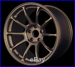 RAYS VOLKRACING ZE40 18x9.5J +22 Bronze for SKYLINE GT-R set of 4 from JAPAN