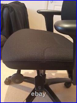 RH Logic 220 High Back Office Chair, Black with Neckrest (RRP £1600)