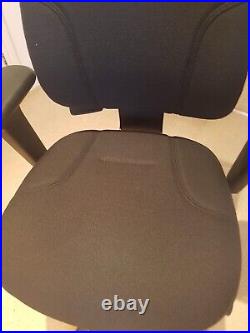 RH Logic 220 High Back Office Chair, Black with Neckrest (RRP £1600)