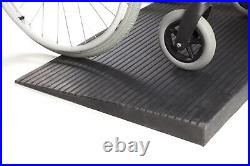 Rubber Threshold Ramps from 74mm to 80mm high NO VAT PRICE Kerb Ramp, Step Ramp