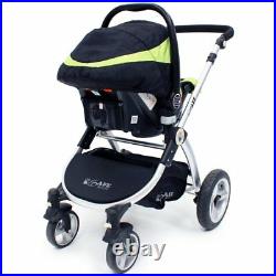 SALE! ISafe 3 in 1 Pram System Lime Travel System + Carseat