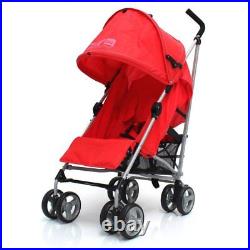 SPECIAL OFFER Zeta Vooom Stroller Warm Red Raincover with Seat Liner