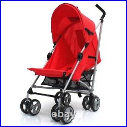SPECIAL OFFER Zeta Vooom Stroller Warm Red Raincover with Seat Liner
