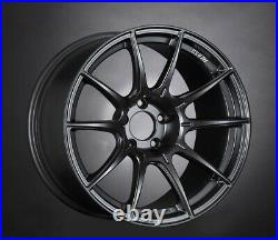 SSR GT X01 18x10.5 5x114.3 +22 +15 Flat Black from Japan 4 rims JDM Wheels
