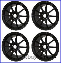 SSR GT X01 18x9.5 5x114.3 +40 Flat Black from Japan 4 rims JDM Wheels