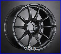 SSR GT X01 18x9.5J 5x114.3 +40 Flat Black From Japan 4 rims JDM Wheels