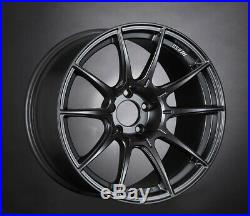 SSR GT X01 19x9.5 5x114.3 +35 Flat Black from Japan 4 rims JDM Wheels