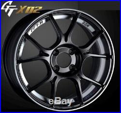 SSR GT X02 16x5.0J 4x100 +48 Gloss Black from Japan 1 rim price JDM Wheel