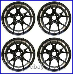 SSR GT X02 19x9.5 5x114.3 +38 Gloss Black from Japan 4 rims JDM Wheels