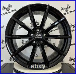 Set 4 Alloy Wheels Compatible Dacia Duster From 17 New Model Black