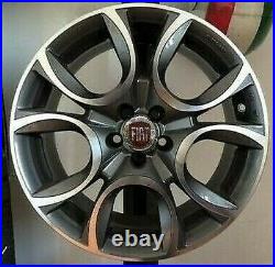 Set 4 Alloy Wheels Compatible Fiat 500L Type Doblo From 16 New MAK Offer