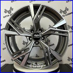 Set 4 Alloy Wheels Compatible Mercedes Classe A B C E Cla Gla Glb SLK From