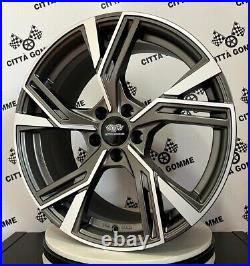 Set 4 Alloy Wheels Compatible Mercedes Classe A B C E Cla Gla Glb SLK From