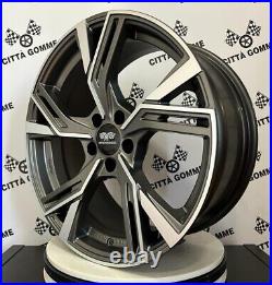 Set 4 Alloy Wheels Compatible Mercedes Classe A B C E Cla Gla Glb SLK From