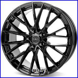 Set 4 Alloy Wheels Compatible Range Rover Evoque Velar Discovery From 21 Black