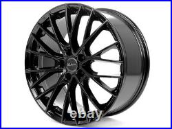 Set 4 Alloy Wheels Compatible Range Rover Evoque Velar Discovery From 21 Black