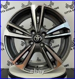 Set 4 Alloy Wheels Compatible Toyota Yaris Aygo Corolla Iq From 16 , New