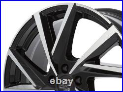 Set 4 Alloy Wheels Compatible V W G O L F 4 P Or L Or T a I G Or The From