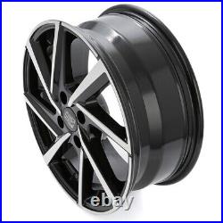 Set 4 Alloy Wheels Compatible V W L u-Shaped P Or / Up From 17 MSW Italy