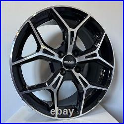 Set 4 Alloy Wheels Compatible Vauxhall Corsa-F Mokka and From 18 MAK Ita