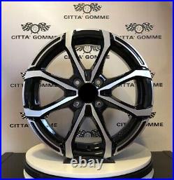 Set 4 Alloy Wheels Compatible for Nissan Almera Micra Notes Pixo 100 NX From 14