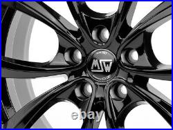 Set 4 Alloy Wheels Compatible for TESLA MODEL S from 19 New MSW ITALY