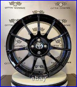 Set 4 Alloy Wheels Compatible for Toyota Yaris Aygo Corolla Iq From 14 New