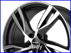 Set 4 Alloy Wheels Ford C-Max Focus Kuga Mondeo Puma S-MAX FROM 16 MAK kappa