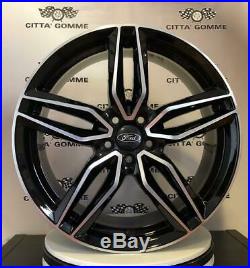 Set 4 Alloy Wheels Ford Focus C-Max Kuga Mondeo from 18 New, Two-Coloured Offer