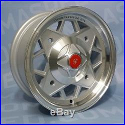 Set 4 Alloy wheels for Fiat 500 period Abarth from 12 4x190 500 OLD 574 SP