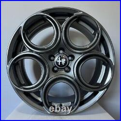 Set 4 Compatible Alloy Wheels ALFA Romeo GIULIA FROM 19 DOUBLE SIZE