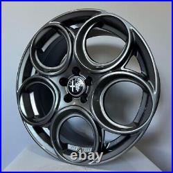 Set 4 Compatible Alloy Wheels ALFA Romeo GIULIA FROM 19 DOUBLE SIZE