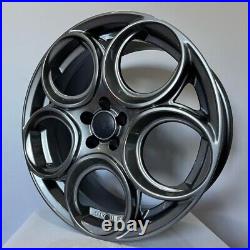 Set 4 Compatible Alloy Wheels ALFA Romeo GIULIA FROM 19 DOUBLE SIZE