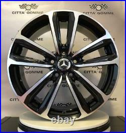 Set 4 Compatible Alloy Wheels Mercedes Class A B C E CLA GLA from 17 New