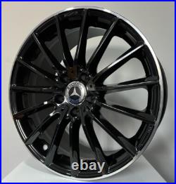 Set 4 Compatible alloy wheels Mercedes class A B C E CLA GLA GLB S from 17 Set 4 Compatible alloy wheels Mercedes class A B C E CLA GLA GLB S from 17