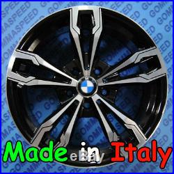 Set 4 alloy wheels for BMW 3 series from 19 5x120 M5R BP Series 5 6 X1 Z4 ITALY