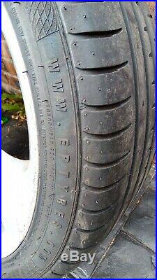 Set of 4 235/40 19 inch Tyres Nearly New and Alloy Wheels from Vauxhall Astra
