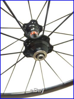 Ship From UK 50mm Tubular Standard Wheel 3k Carbon Road Bicycle Cycling Wheelset
