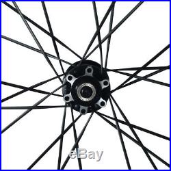 Ship From UK Disc Brake 38mm Clincher Disc Wheel Cyclocross Carbon Disc Wheelset