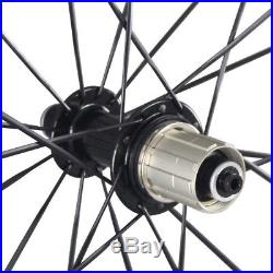 Ship From UK Super light Carbon Wheelset 700C Clincher Road Bicycle Racing Wheel