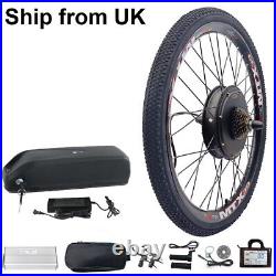 Ship from UK 26 27.5 29 48V 1OOOW 15OOW eBike Conversion Kit 18A Battery