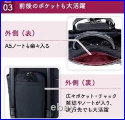 Shopping bags wheels shopping carts reusable D-585 Citero VI Black From JP New