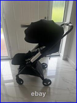 Silver Cross Clic Compact Fold Stroller from Birth RRP£350! Black & Tan