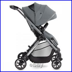 Silver Cross Dune Pushchair + Raincover in Glacier RRP. £795