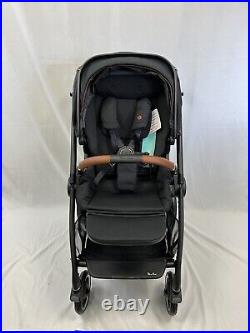Silver Cross Reef Stroller Pushchair and Toddler Seat Orbit Black Travel System