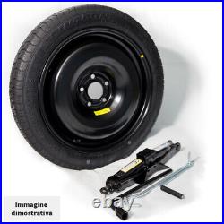 Space Saver Spare Wheel 17 AUDI A3 from 2003 with jack spanner and cover