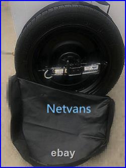 Space Saver Spare Wheel 17 TT COUPE from 2015 with JACK SPANNER AND BAG Space Saver Spare Wheel 17 TT COUPE from 2015 with JACK SPANNER AND BAG
